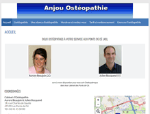 Tablet Screenshot of anjou-osteopathie.fr